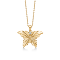 MONARCH pendant in 14 karat gold with diamond | Danish design by Mads Z