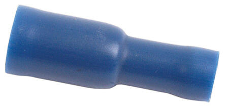 Cable lug 5.0 mm round - female - 20 pcs. - blue