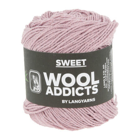 Garnnøgle sommergarnet Sweet fra Lang Yarns i farven rosa