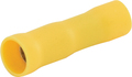 Kabelsko 5,0mm Rund hun - 20 stk. - Gul