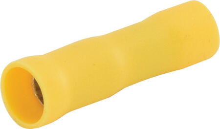 Cable lug 5.0 mm round female - 20 pcs - Yellow