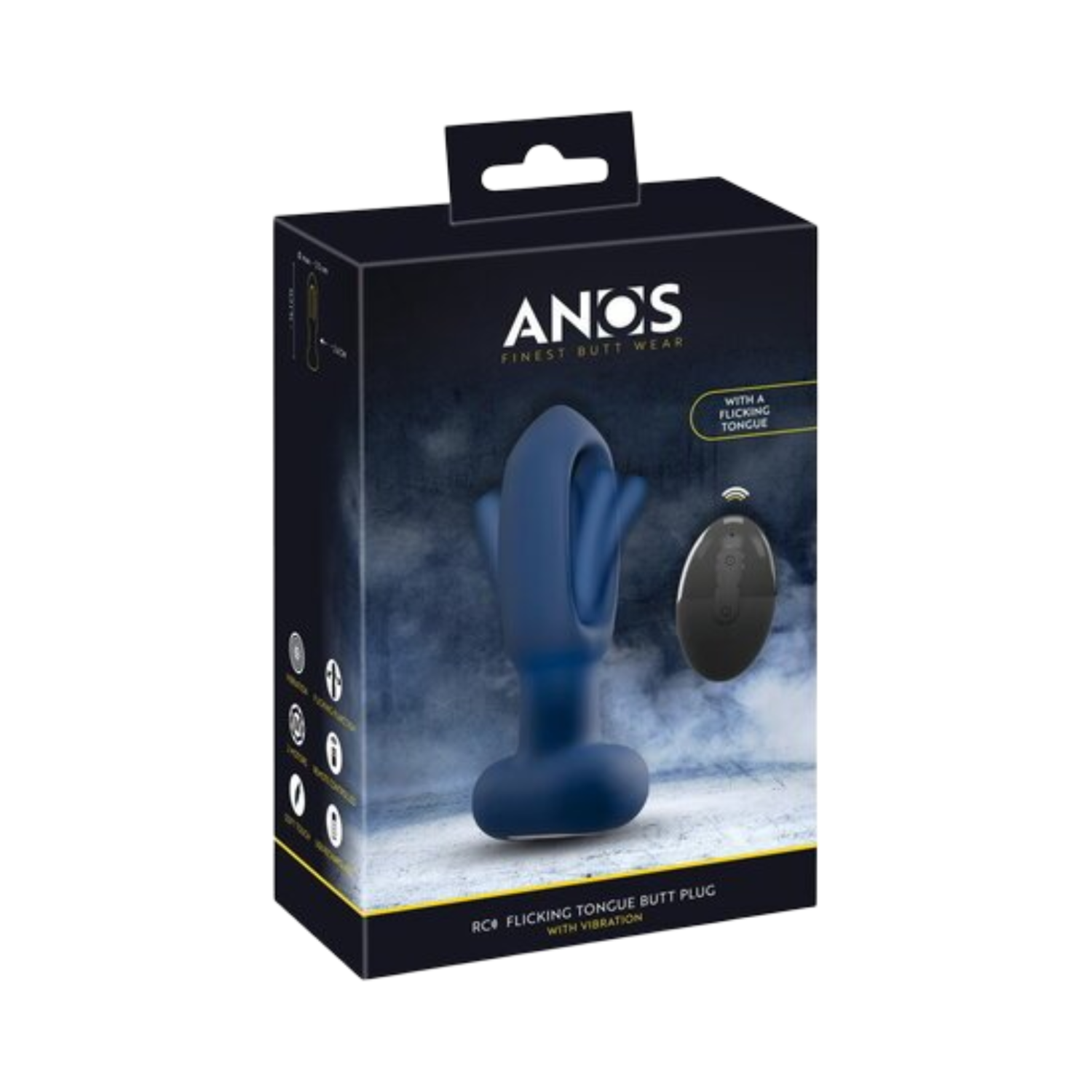 Anos Flicking Tongue Butt Plug