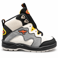 KangaROOS High-Top Børnesneakers Sort/Hvid/Gul