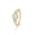 SICILY diamond ring in 14 karat gold | Danish design by Mads Z