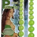 Anal Pearls Green anal kugler på række i fleksibelt materiale