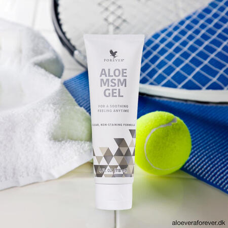 Aloe MSM Gel massagegelé til aktive og sport