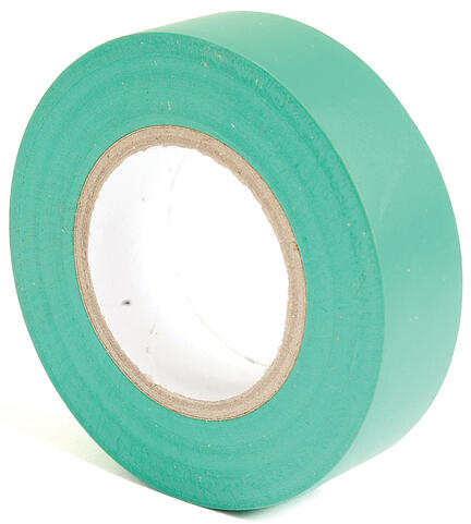 Isoleringsbånd 19mm X 20m. - Grøn