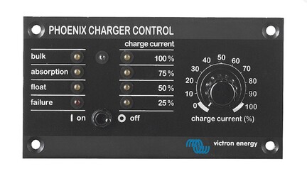 victron phoenix charger control