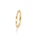 POETRY EDGE ring in 14 karat gold | Danish design by Mads Z