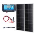 200W Solcellekit – 2x100W Paneler med MPPT og Kabler