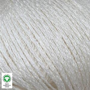 Close up af garnet løvetand fra CaMaRose i farven porcelæn