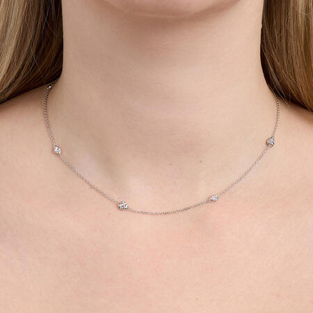 Element halskæde i sølv - studio.z