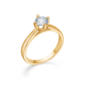 CROWN diamond ring in 14 karat gold | Danish design by Mads Z