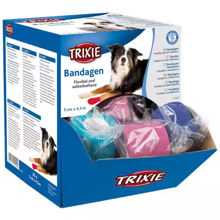 Trixie Selvklæbende Bandage med Bitter Smag 5 cm x 4,5 m – original emballage