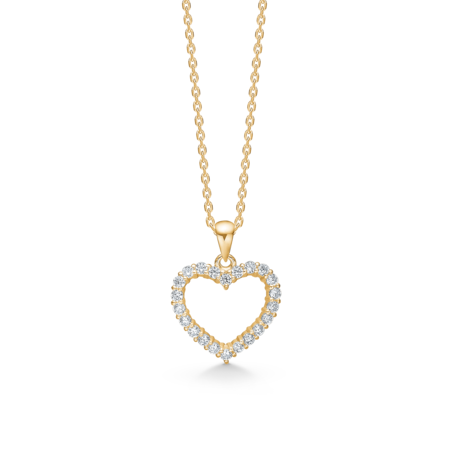 RHIANNA vedhæng i 8 karat guld | Mads Z