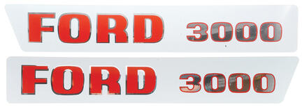 Emblemsæt - transfersæt Ford 3000