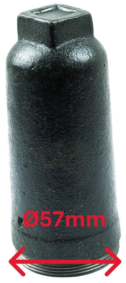 PTO-hätta - PTO-kåpa  Diameter: Ø57mm.  Längd: 100mm.  Passar till de tidiga typerna  Passar till: FE35, MF35, MF65, MF135, MF165- MF188  OEM ref.  Landini 1868778M1, 180313M1 Massey Ferguson 897268M1, 1868778V1, 1868778M1, 180313M1