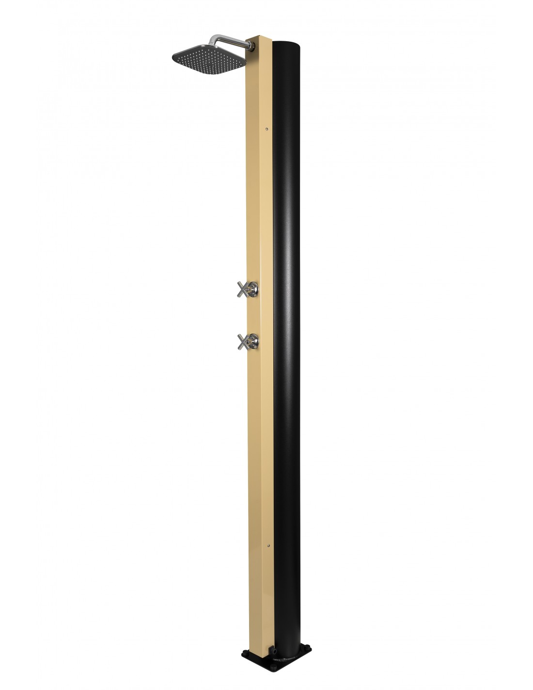 Crm - Solardusche 40 Liter - Beige, Ohne Fußdusche