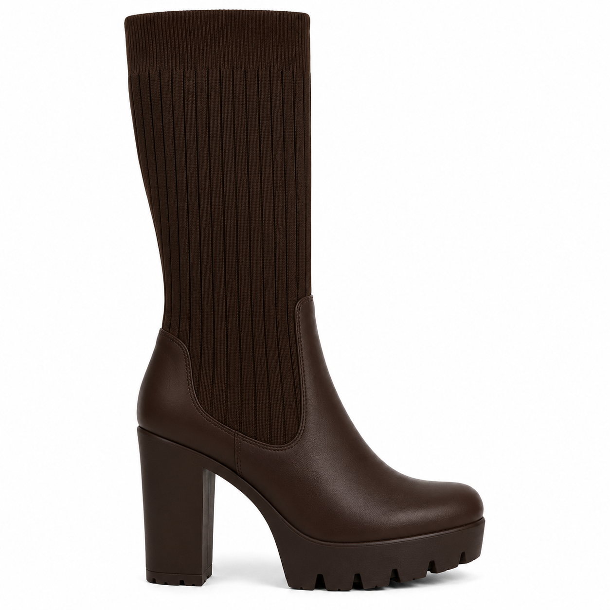 Cocoa Knit Boot - 36