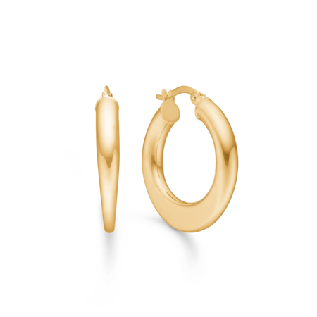 SILVIA earrings in 8 karat gold | Danish design by Mads Z