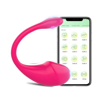 Power Escorts Travel Egg App-Controlled Vibrator – trådløs ægvibrator med smartphone-styring