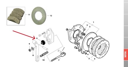 Kumitiiviste jarrujen kuivaamiseen Sopii: MF65 Sopii: MF135, MF165, MF175, MF178 Sopii: MF595 Sopii: MF1080, MF1085, MF1104 OEM-viite. Landini 180579M3, 180579M6 Massey Ferguson 183462M1, 180579M6, 180579M3, 183 462M1