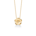 FLEUR pendant in 14 karat gold with diamond | Danish design by Mads Z