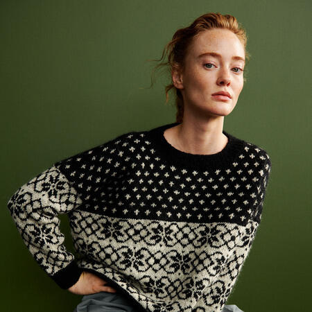 sweater Taquile Marianne Isager et strikkeliv isager tweed