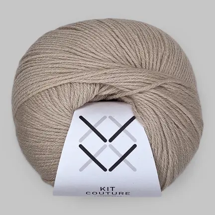 Garnnøgle Wool Cotton fra Kit Couture i farven marcipan