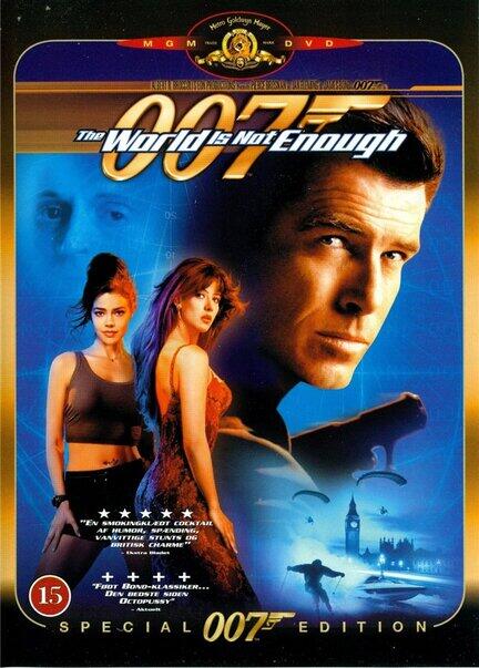 007, James Bond, The World Is Not Enough, DVD Movie