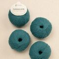 Pascuali Cashmere 6/28 – farven LAgoon. Økologisk luksusgarn i 100% cashmere uld