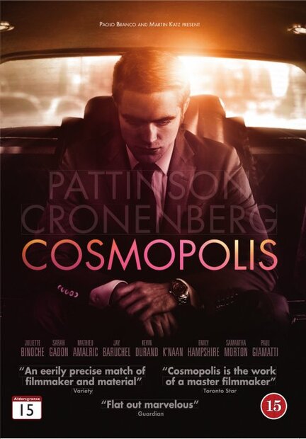Cosmopolis, DVD, Film, Movie