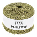 garnoegle af maerket paillettes fra lang yarns i farven kiwi gold