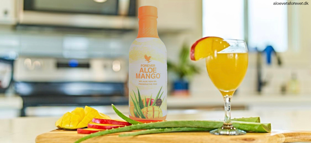 Forever Aloe Vera Mango - god Aloe vera drik med mangosmag