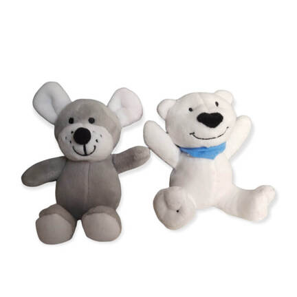Party Pets Mouse or Icebear - 13-15 cm