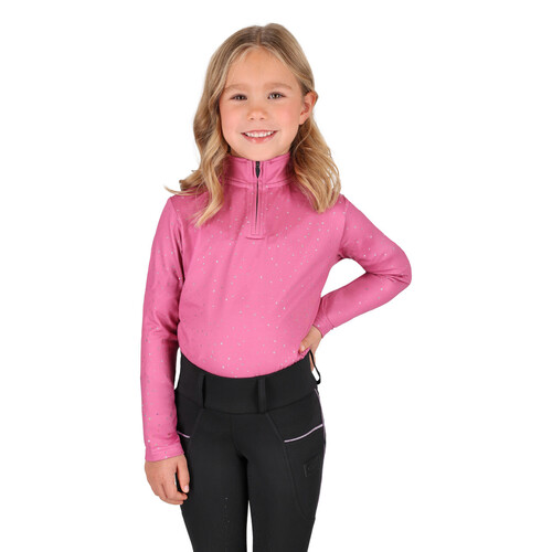 QHP Isalyn Junior Ridebluse - Balloon Pink