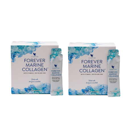 2 pakker Forever Marine Collagen - kollagen til at drikke