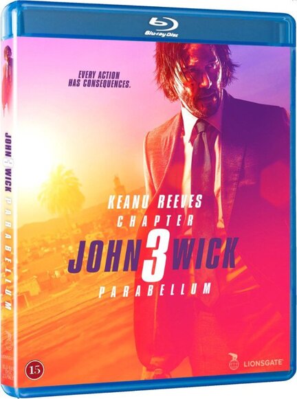 John Wick, Chapter 3, Parabellum, Bluray, Movie, Film