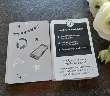 Fotoogaver til konfirmationen