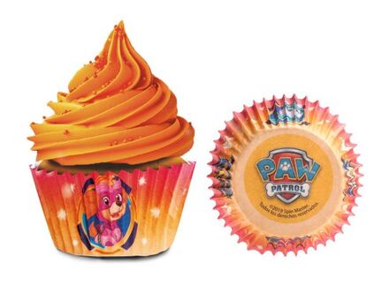 Cupcake i Paw Patrol muffinsform med Skye