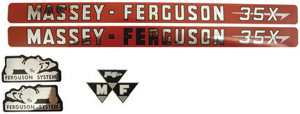 Emblemsæt - Transfersæt MF35X