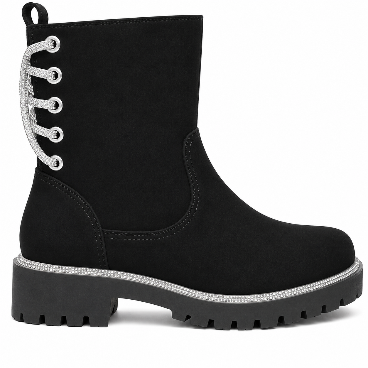 Noira Side Lace Boot - 36