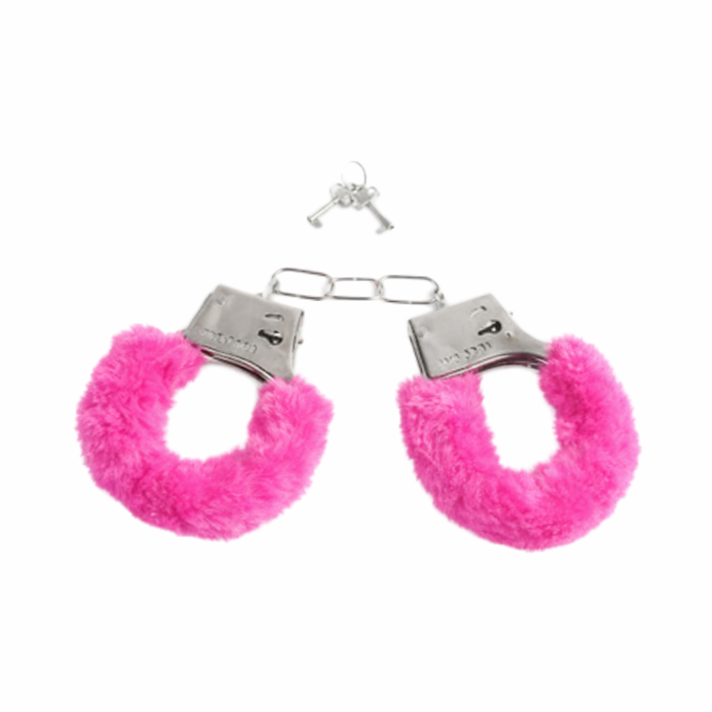 Håndjern Med Pink Plys