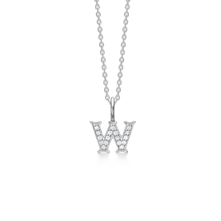 TENDER LOVE W sølv halskæde med topas | Mads Z