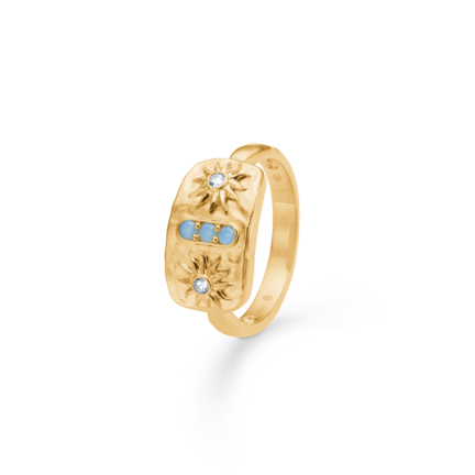 Marena ring in gold plated silver - studio.z