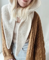 Holly Beige Plaid Knitted Scarf