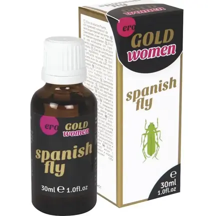 Gold Woman Spanish Fly 30 ml dråbeflaske kosttilskud til kvinder