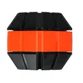 Dog Comets Treat Puzzle - Aktiveringsbold 10x10cm, orange