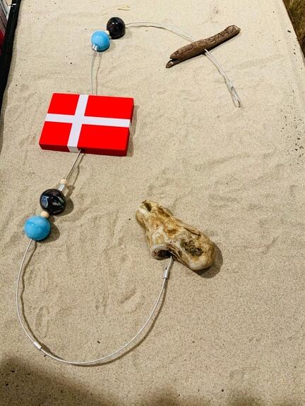 flag på snor