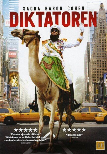 The Dictator, Sacha Baron Cohen, DVD Comedy Movie